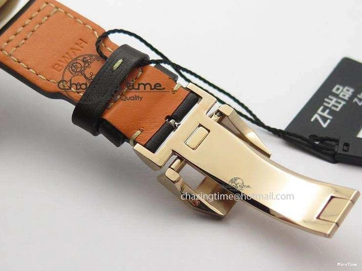 MIROTIME 0226 Big Pilot Real PR 2016 IW500917 RG ZF Best Edition Gray Dial On Brown Leather Strap A Modern 7290